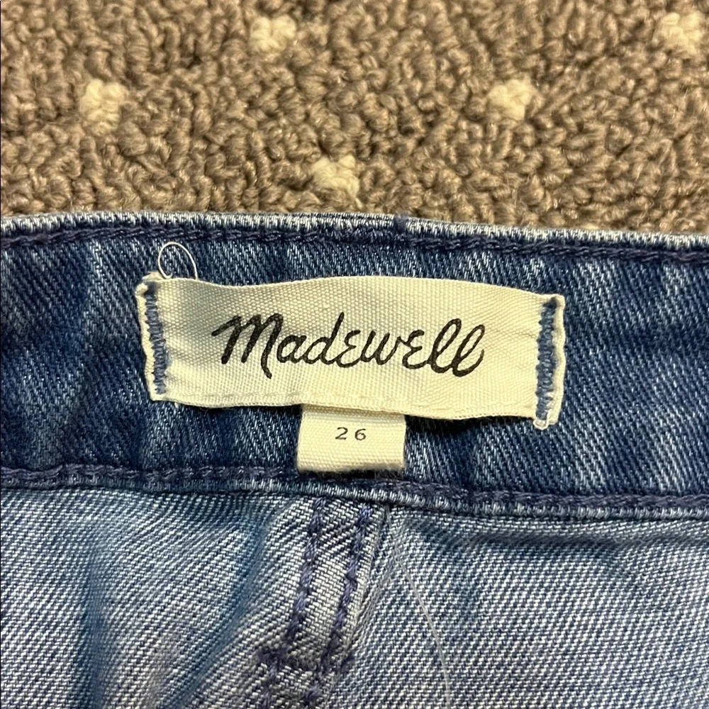 Madewell jeans with rainbow stitching | size 26 - Picture 2 of 4